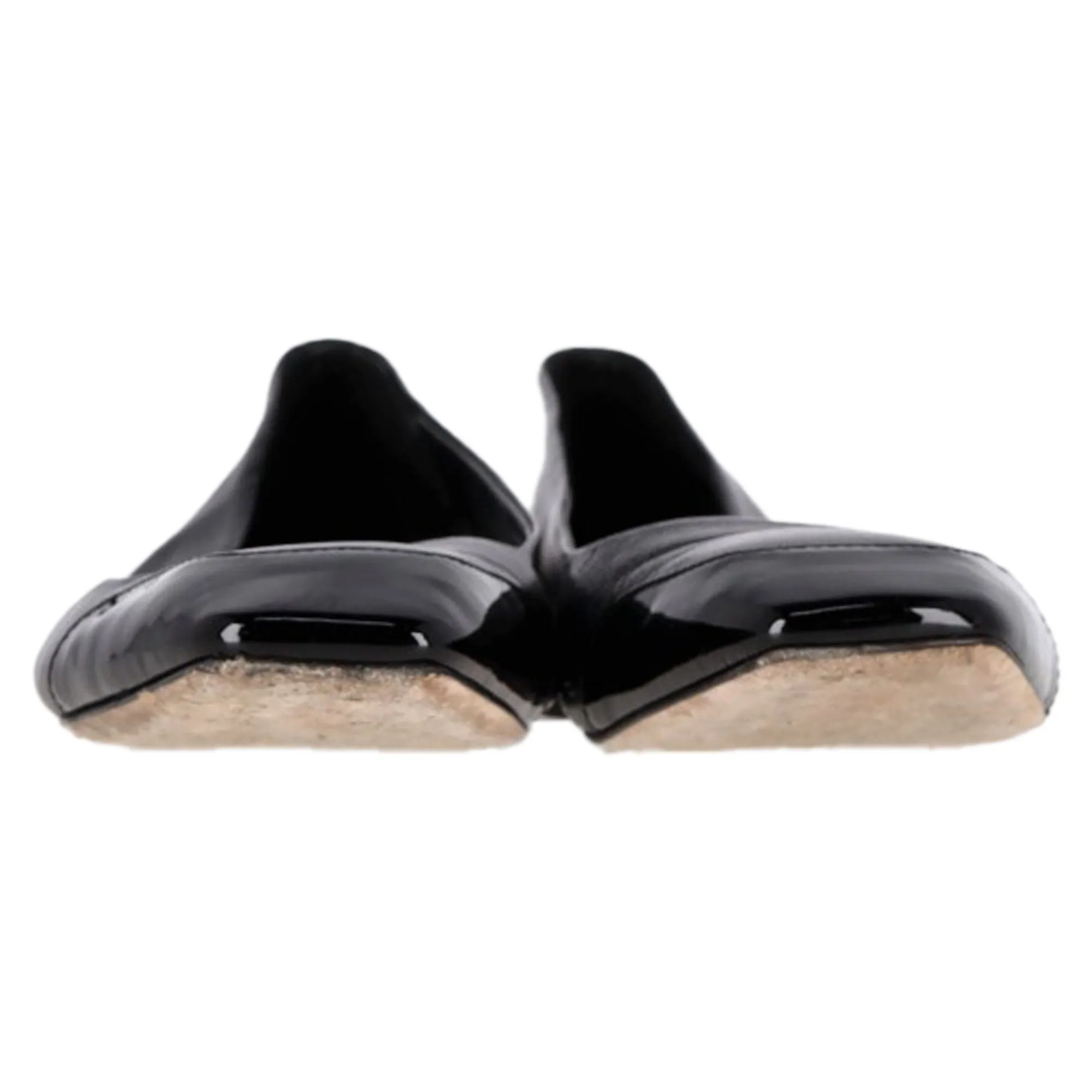 Aeyde Ballet Shoes in Black Leather