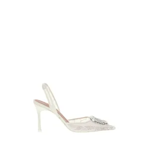 Amina Muaddi Camelia slingback lace Women's Pumps