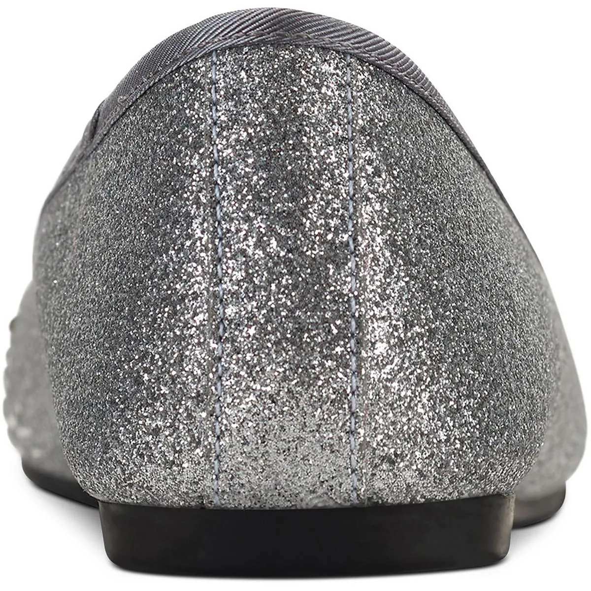 Angelyn Womens Glitter Slip-On Ballet Flats