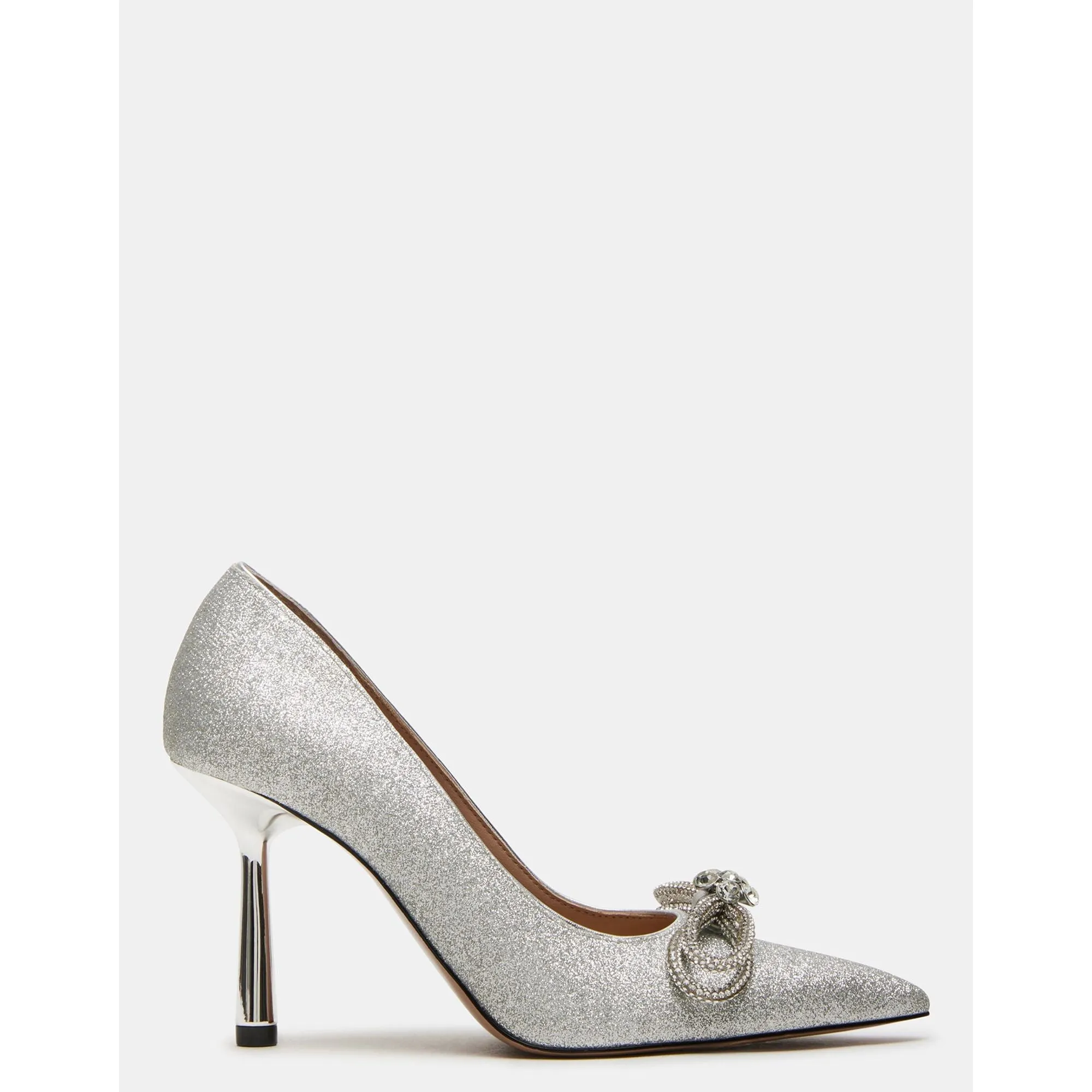 Antoinette Silver Glitter