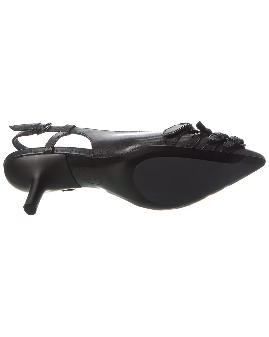 Ash Brenda Leather Slingback Pump