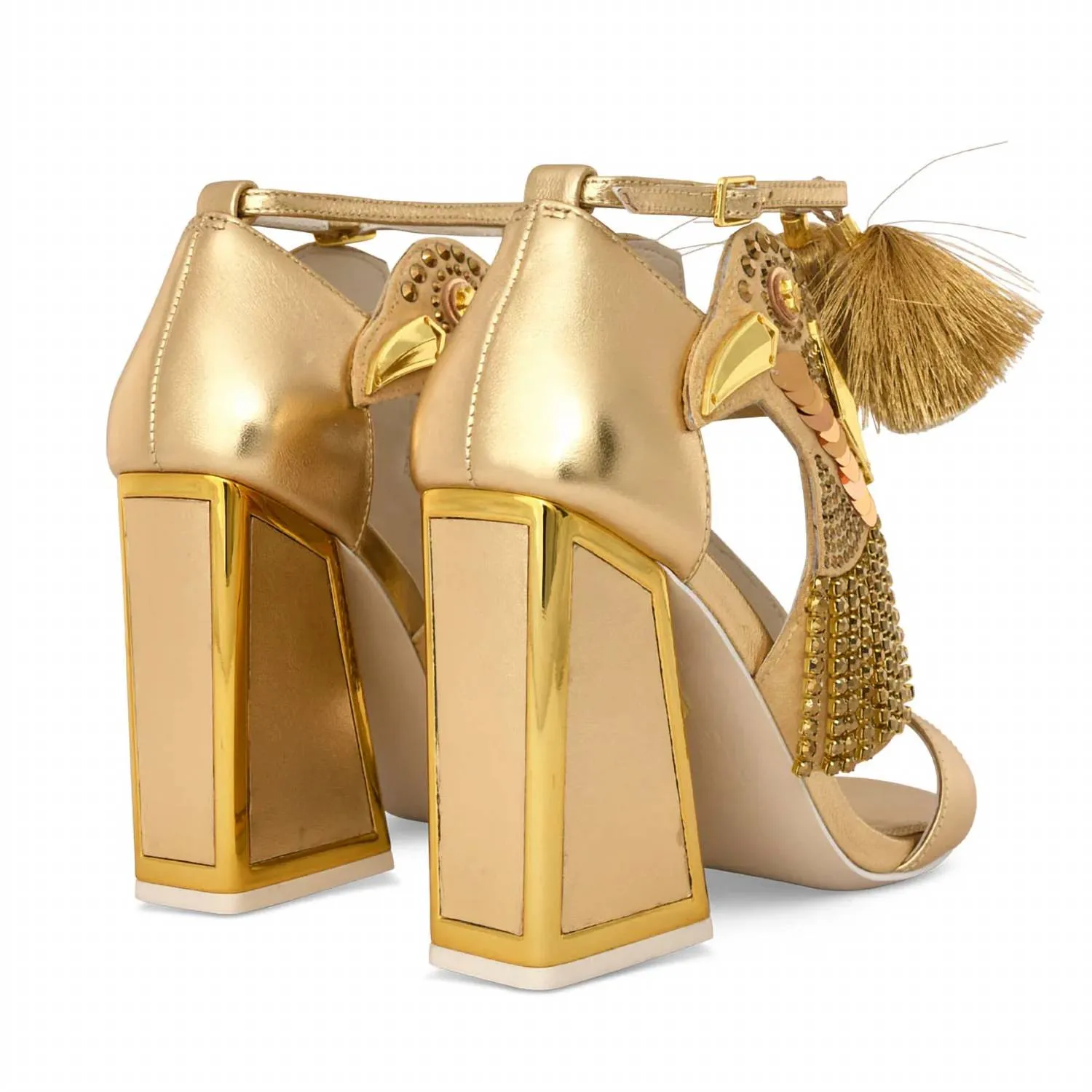 Aya Heel In Gold