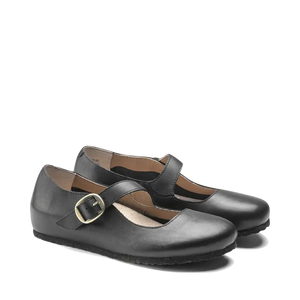 Birkenstock Women's Tracy Leather Mary Jane in Black