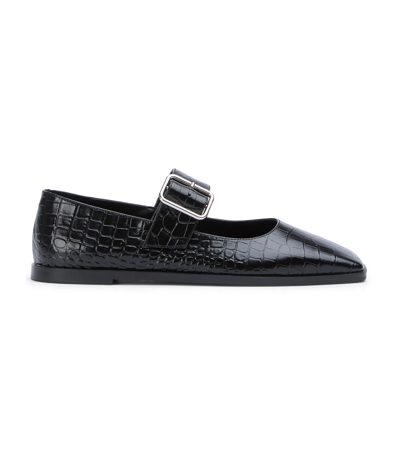 Brandy Black Croc