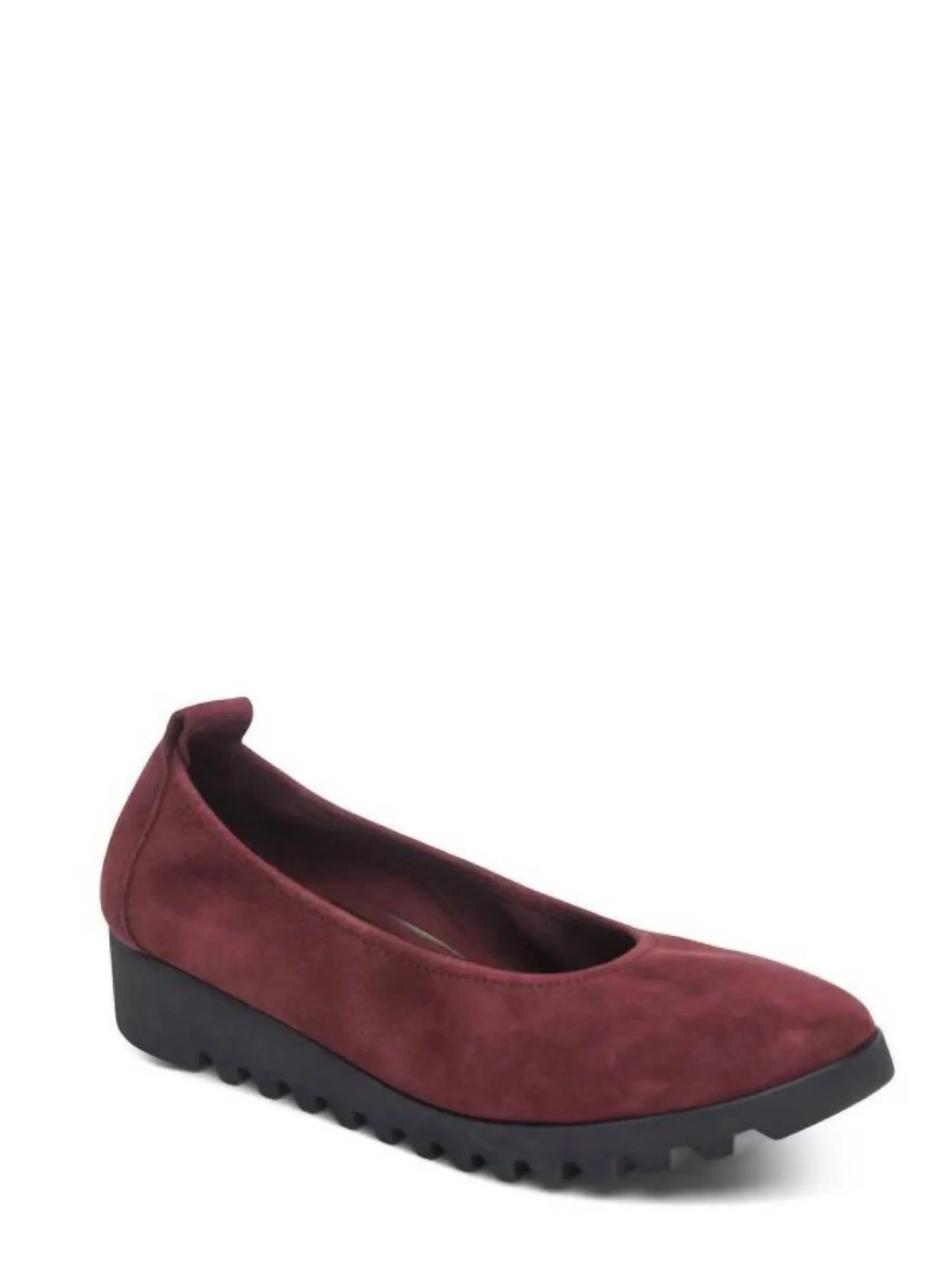 Brianna Ballet Loafer In Burgundy
