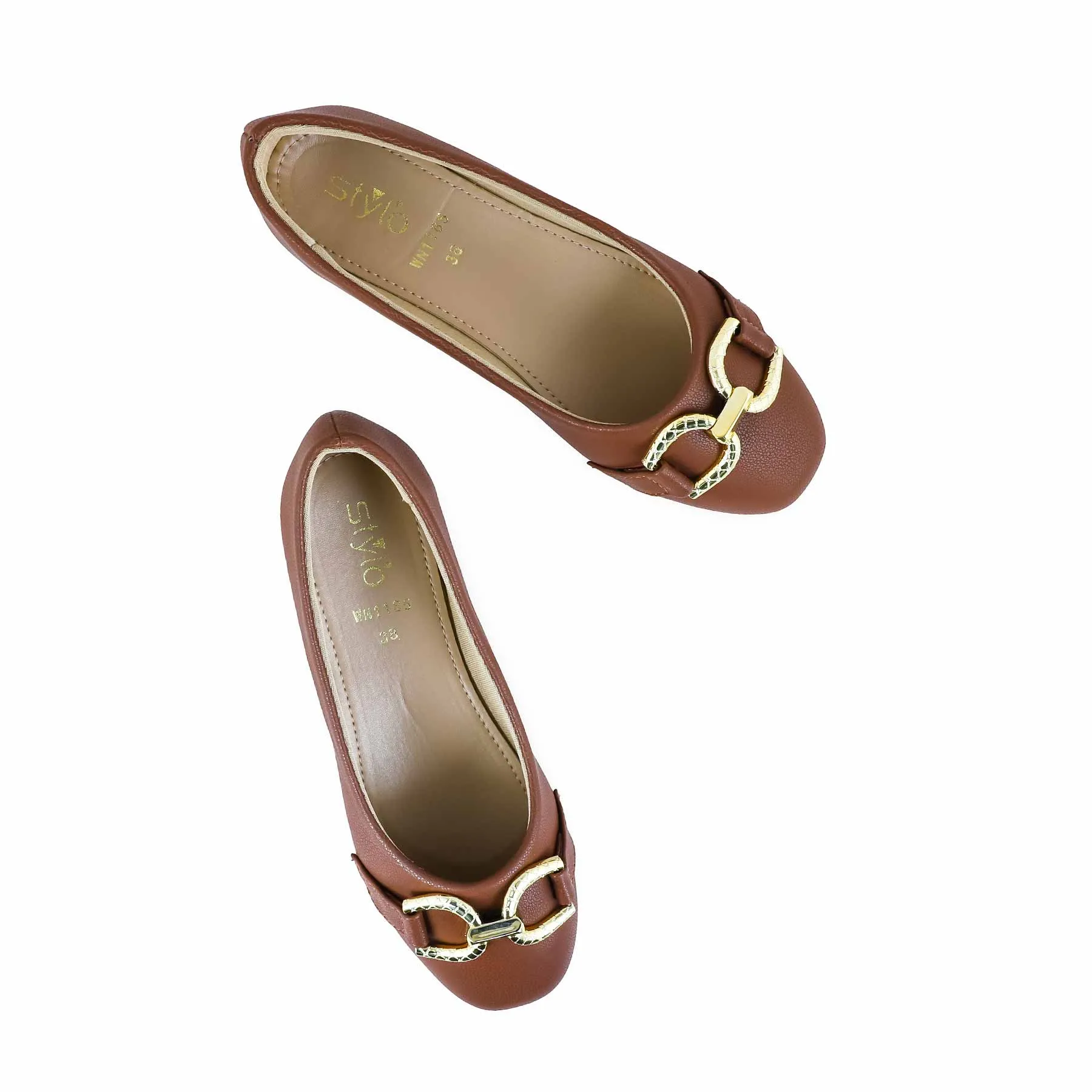 Brown Pumps for Women WN1185