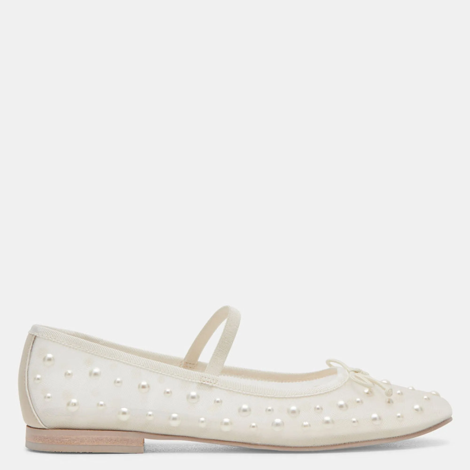 Cadel Pearl Ballet Flats Blush Mesh