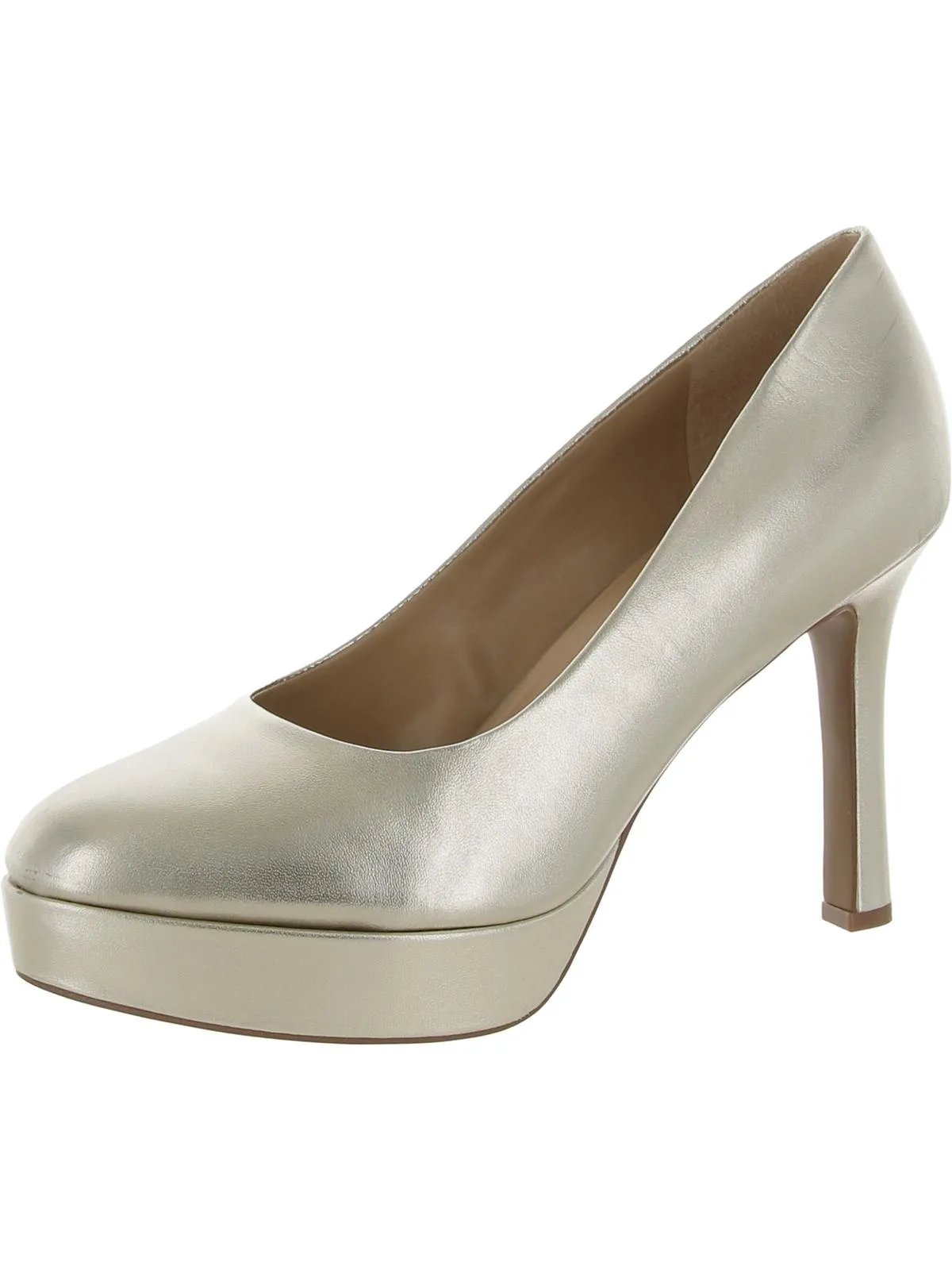 Camilla Womens Faux Leather Dressy Pumps