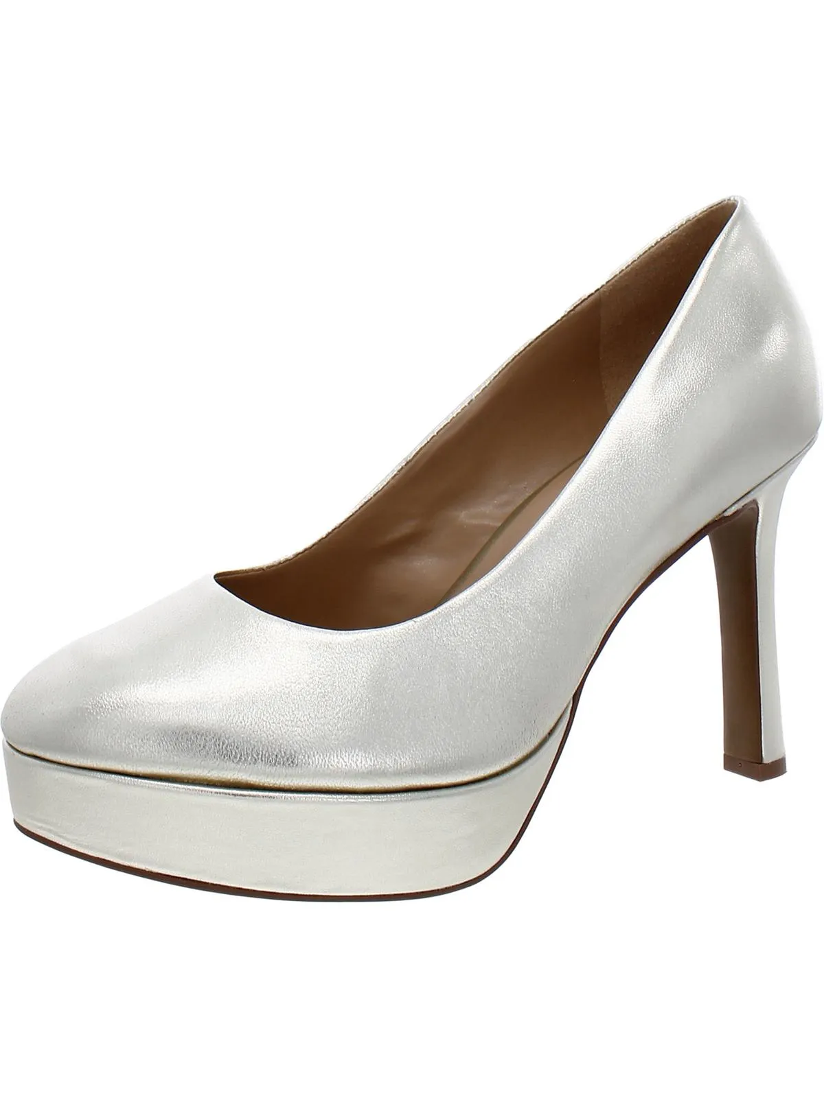 Camilla Womens Faux Leather Dressy Pumps