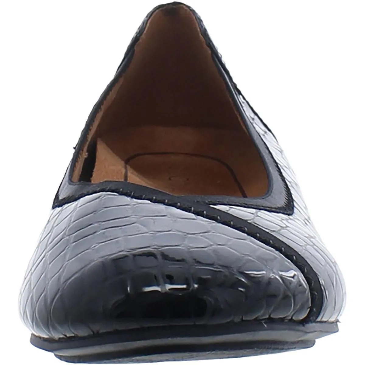 Caroll Womens Slip On Ballet Flats