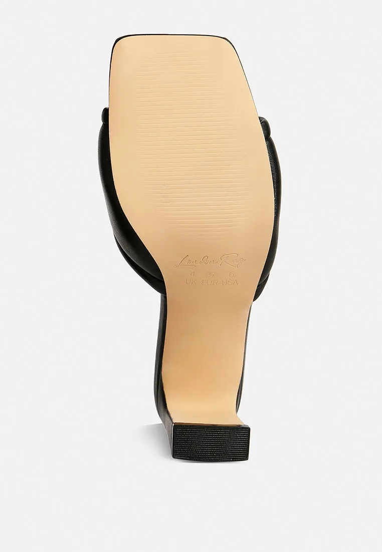 celine quilted italian block heel sandals