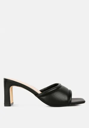 celine quilted italian block heel sandals