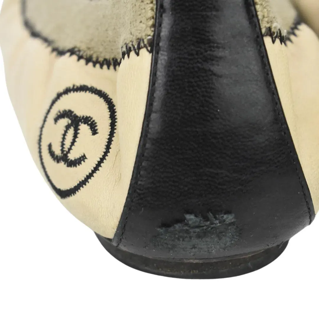 Chanel Elastic Flats - Women's 37