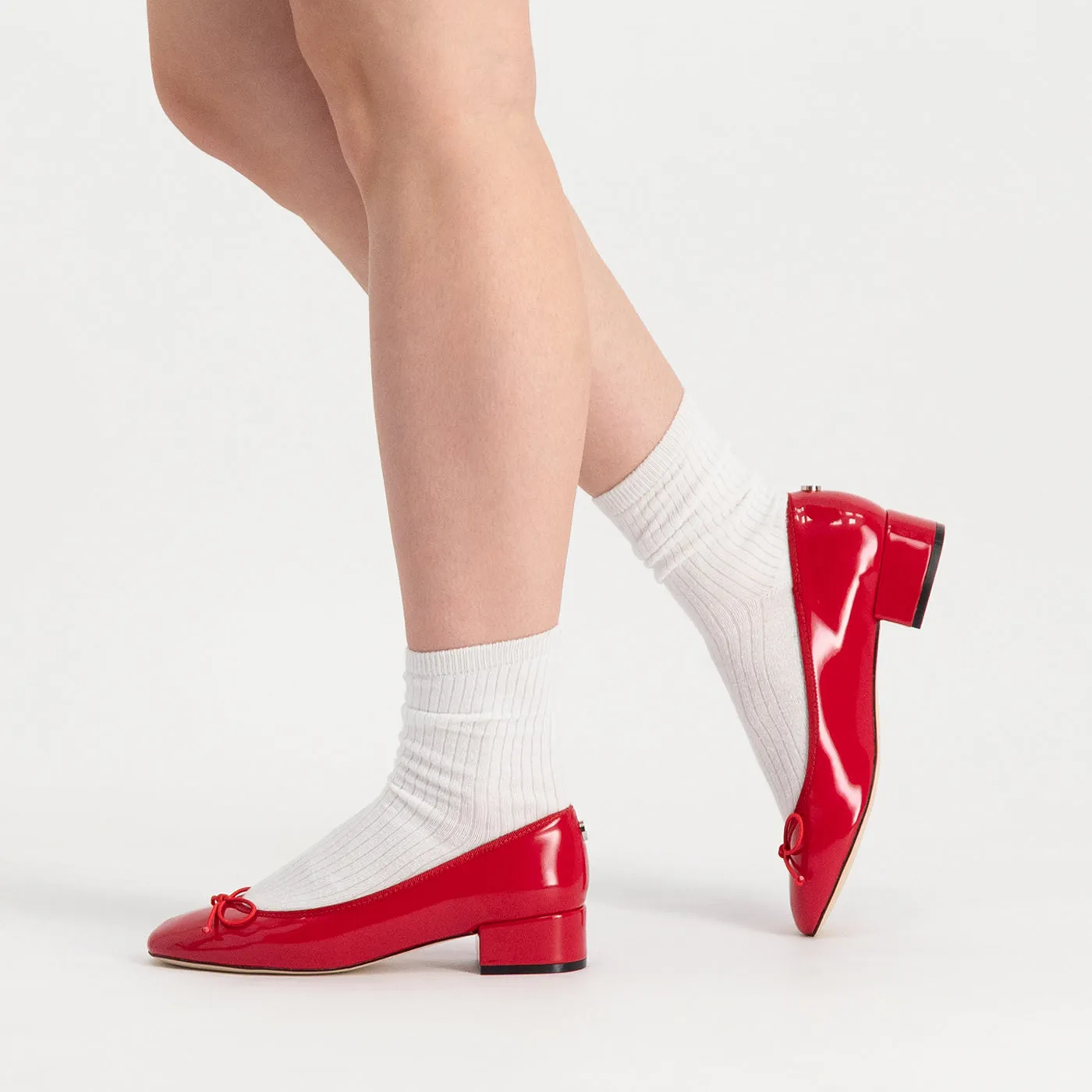 Cherish Flat Shoe RED PATENT