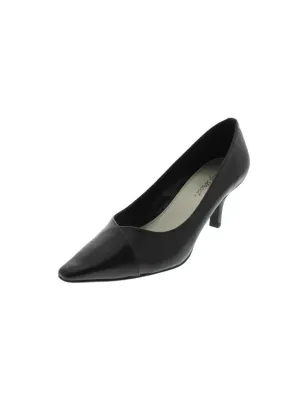 Chiffon Womens Faux Leather Super Flex Pumps