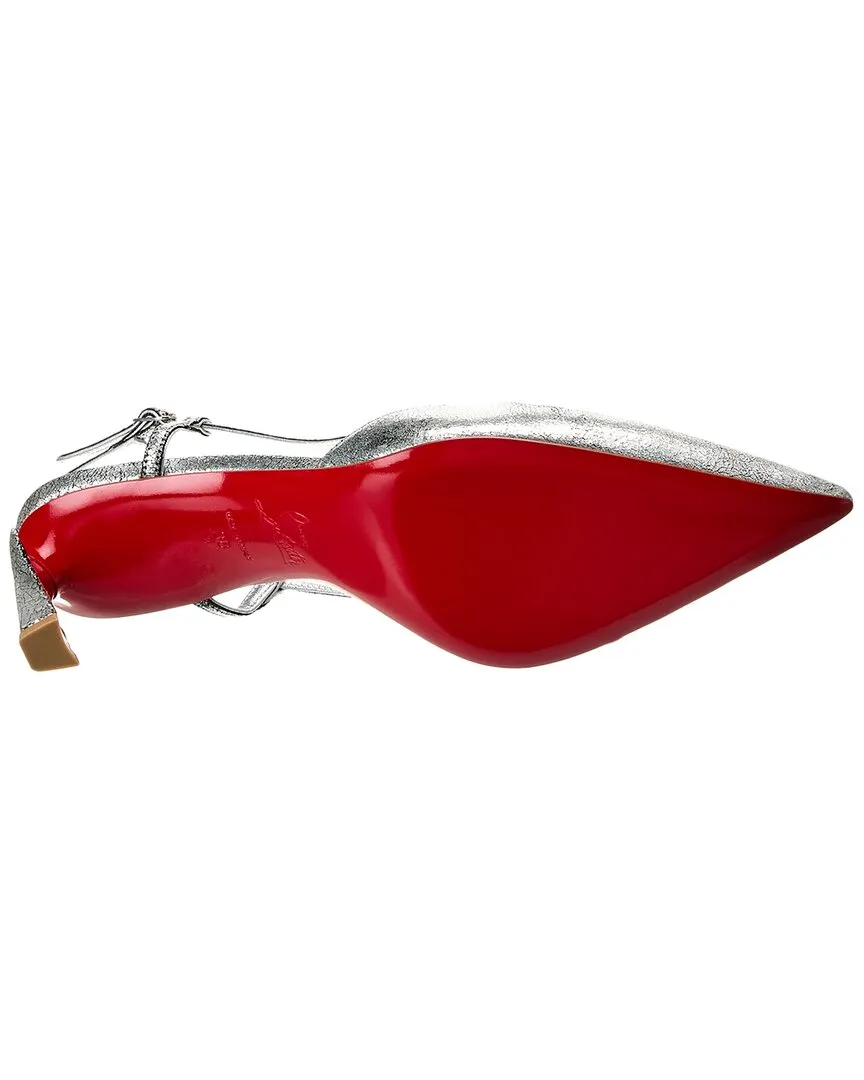 Christian Louboutin Condoroline 55 Leather Slingback Pump