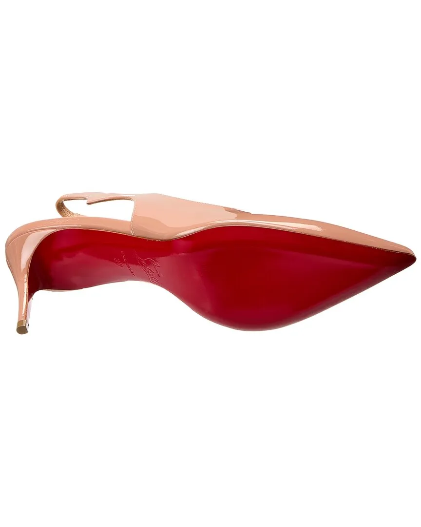 Christian Louboutin Hot Chick Sling 70 Patent Slingback Pump