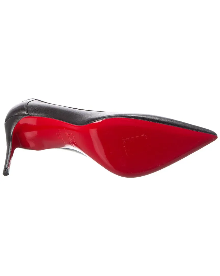 Christian Louboutin Sporty Kate 85 Leather Pump (Authentic Pre-Owned)