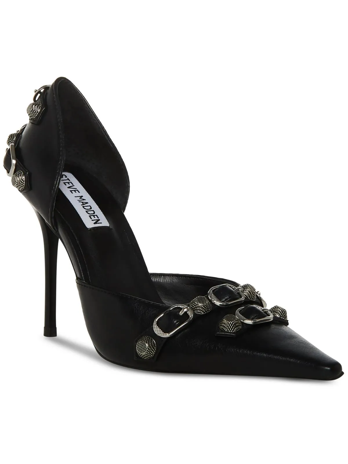 Dali Womens Denim Stiletto Pumps