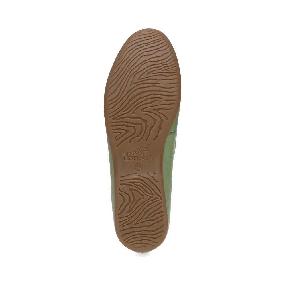 Dansko Women's Lorri Flat in Jade