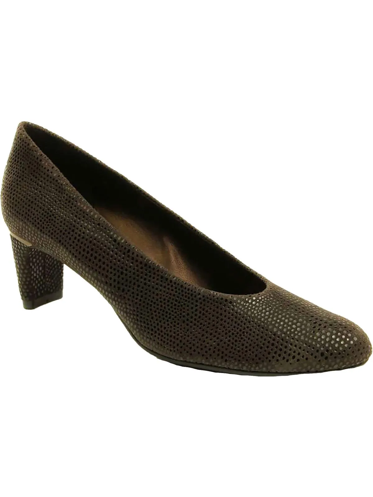 Dayle Womens Shimmer Heels Pumps