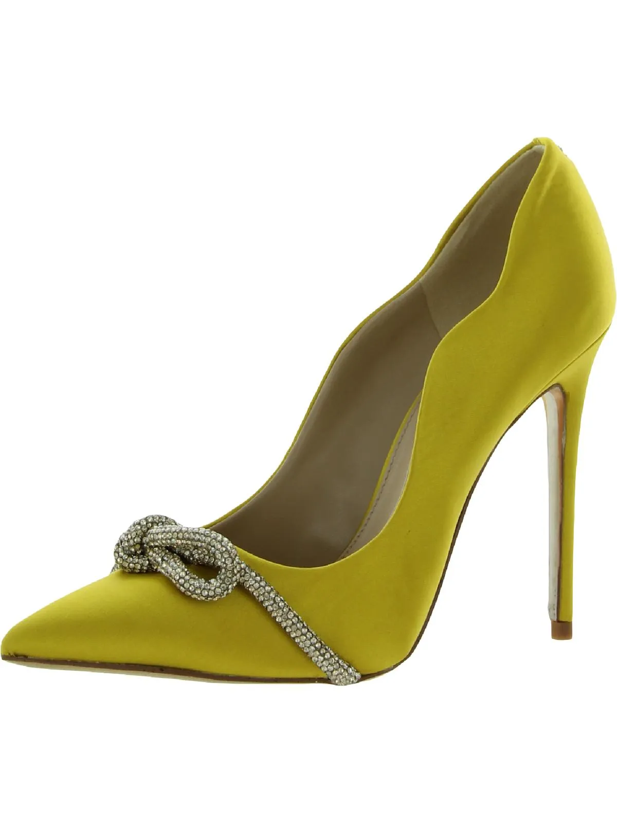 Deela Womens Scalloped Embellished Pumps