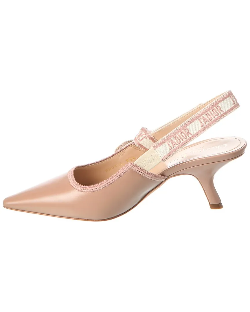 Dior J'Adior Leather Slingback Pump