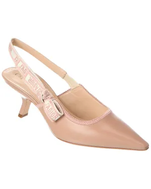 Dior J'Adior Leather Slingback Pump