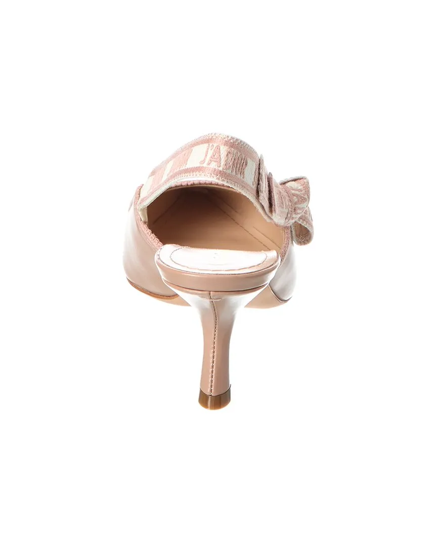 Dior J'Adior Leather Slingback Pump