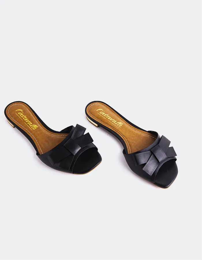 Ellie Black Leather