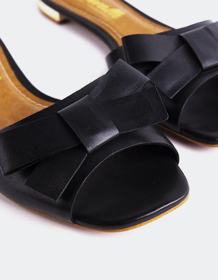 Ellie Black Leather