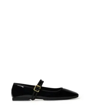 Faze Ballet Flat Black Patent