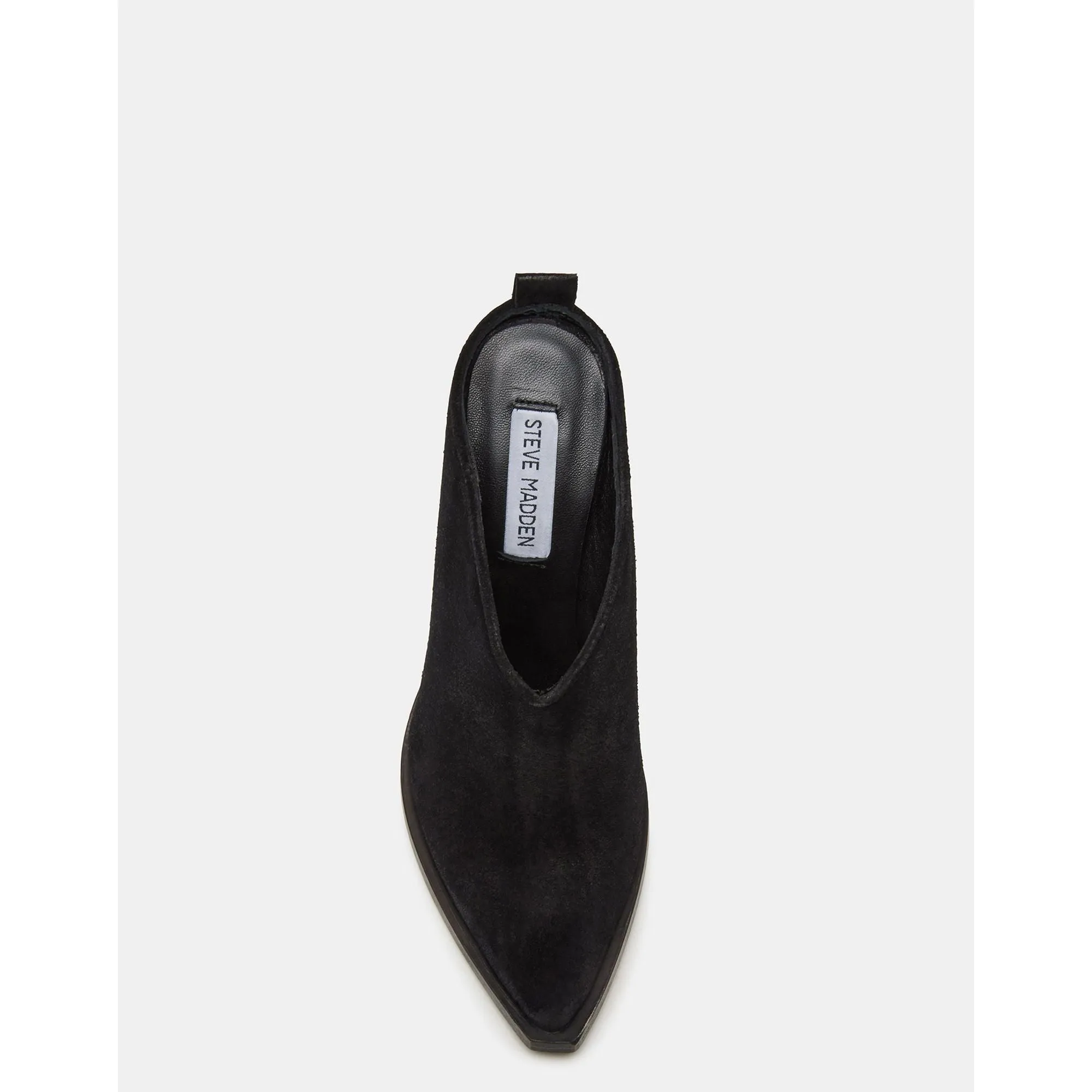 Flint Black Suede