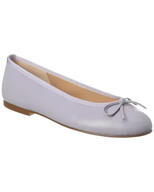 French Sole Emerald Leather Flat