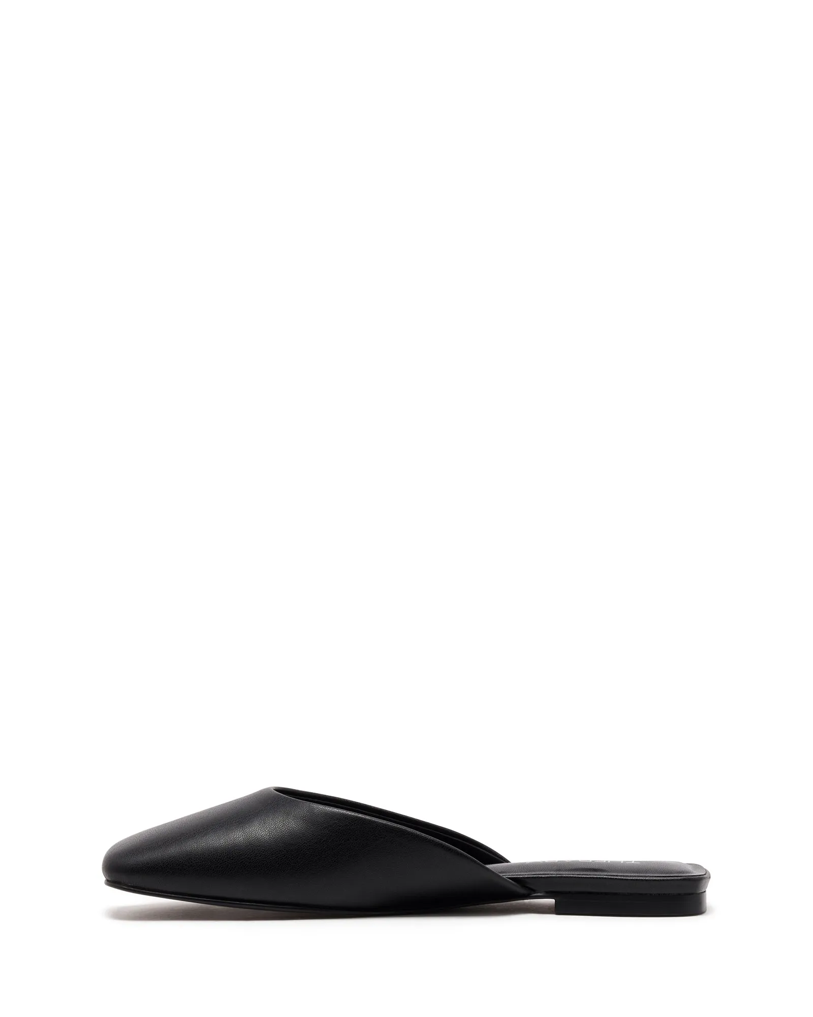Gabbi Ballet Flat Black Smooth