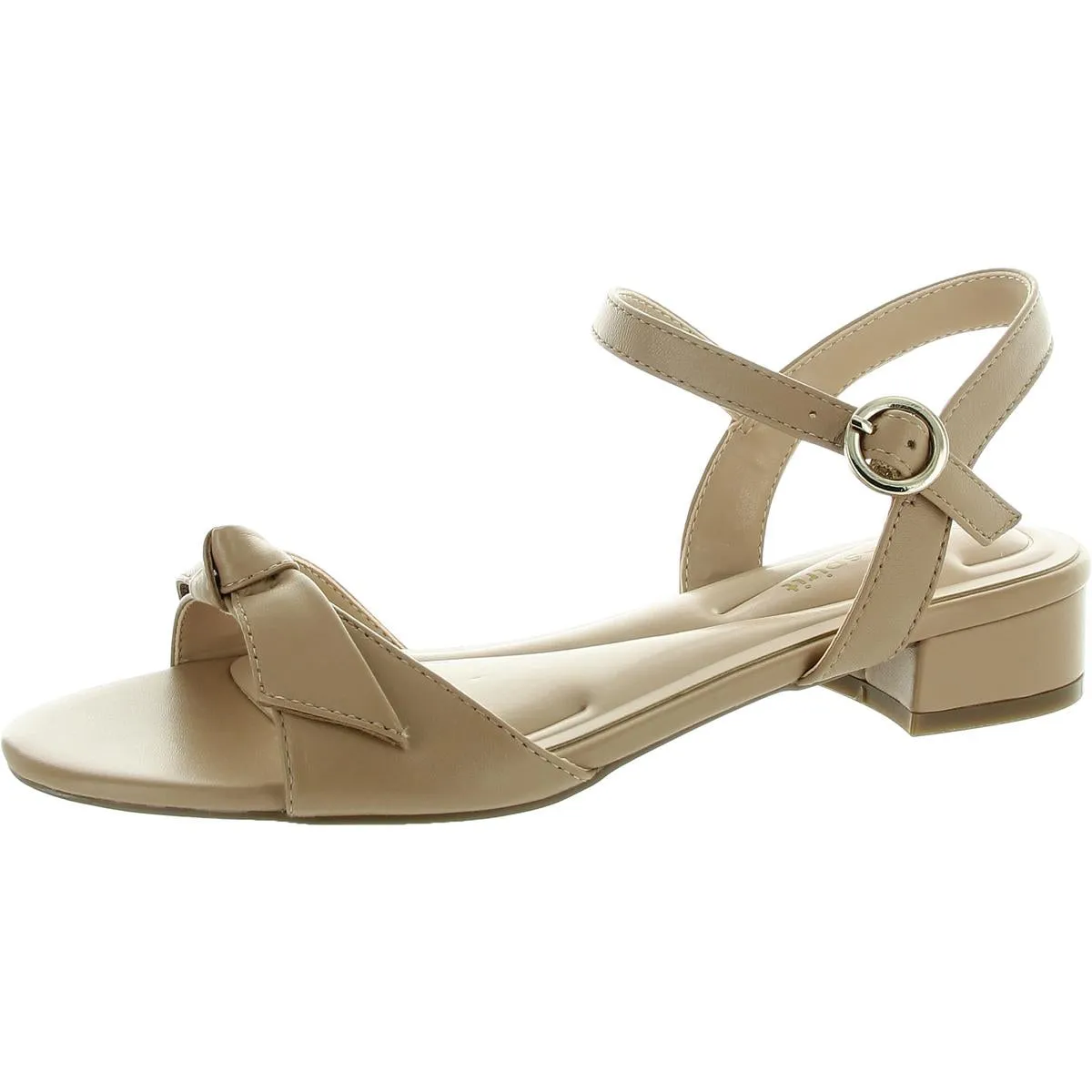 Ginova Womens Leather Ankle Strap Heels