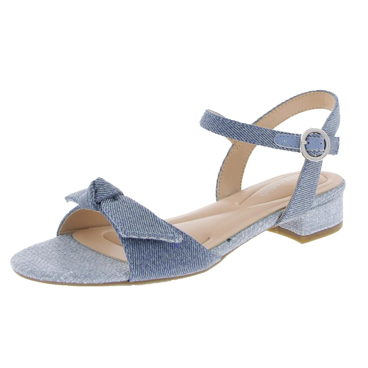 Ginova Womens Leather Ankle Strap Heels