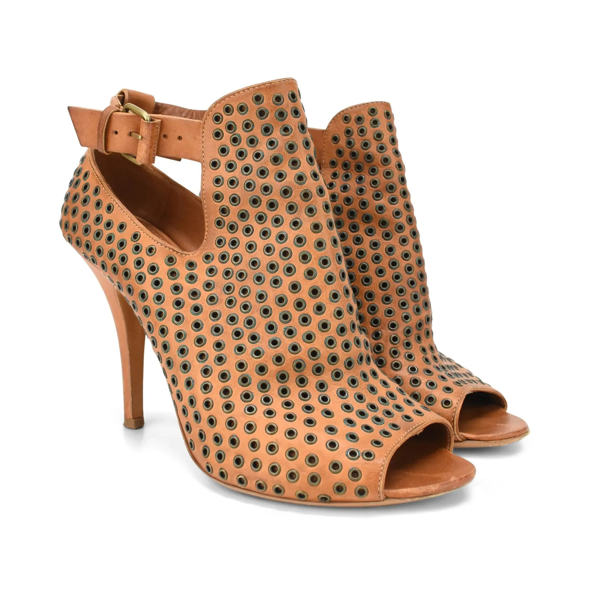Givenchy Peep-Toe Heels - Women's 39