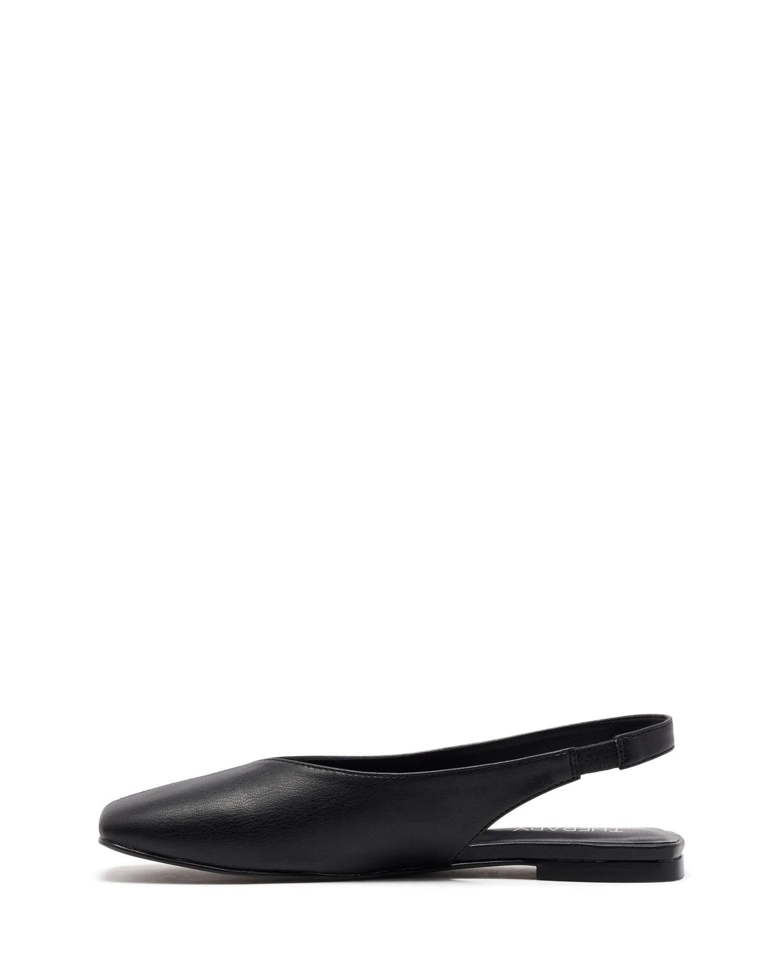 Graze Slingback Flat Black