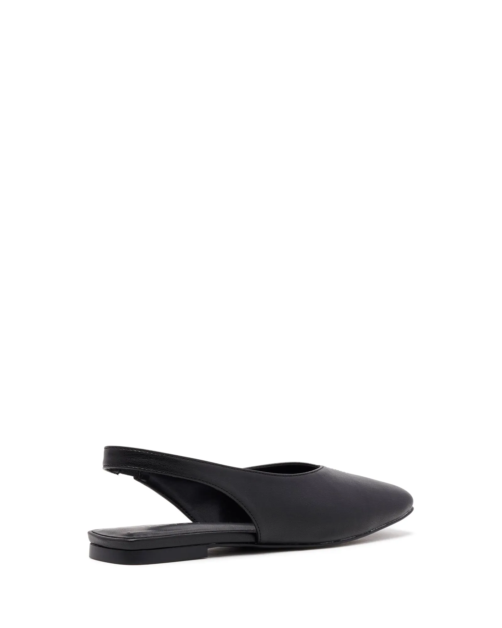 Graze Slingback Flat Black