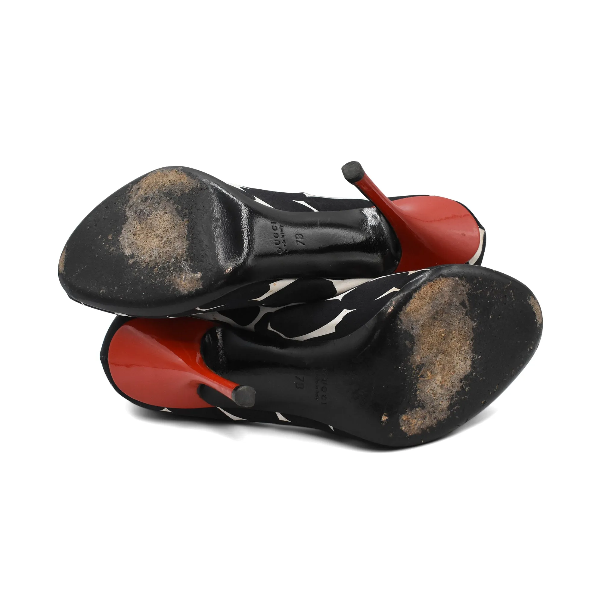 Gucci 'Nero Blanco' Heels - Women's 7