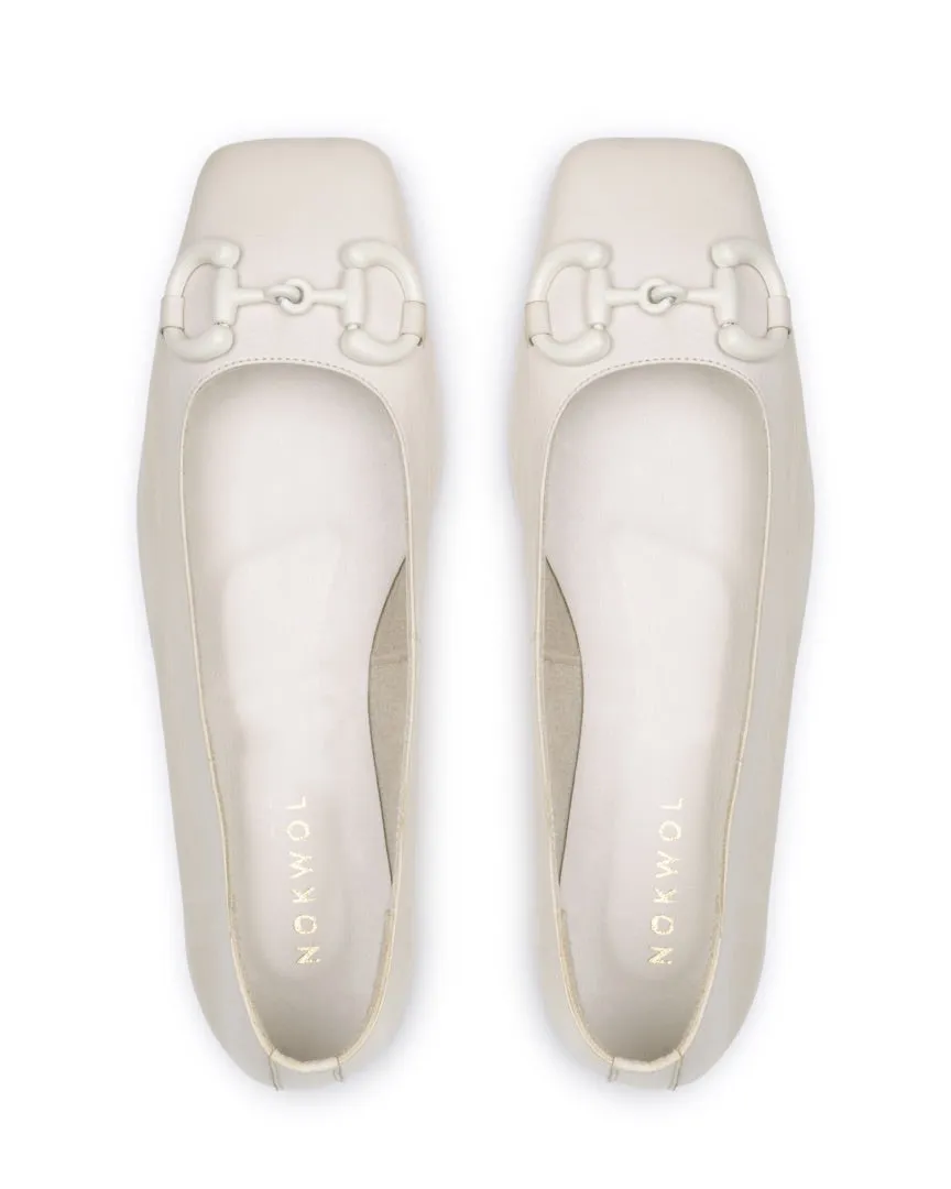 Harper Off-White Leather