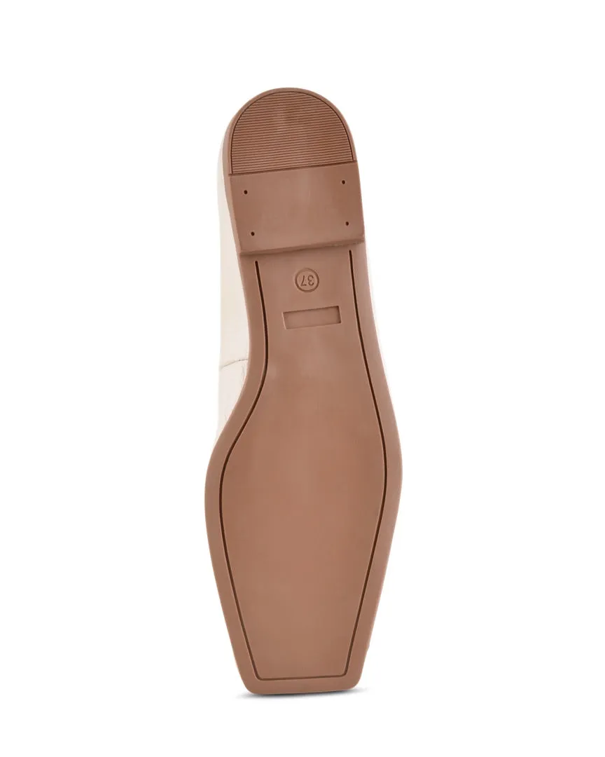 Harper Off-White Leather