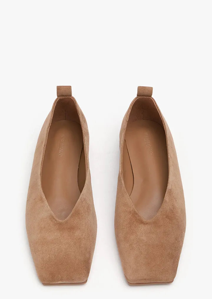 Hazel Taupe Suede