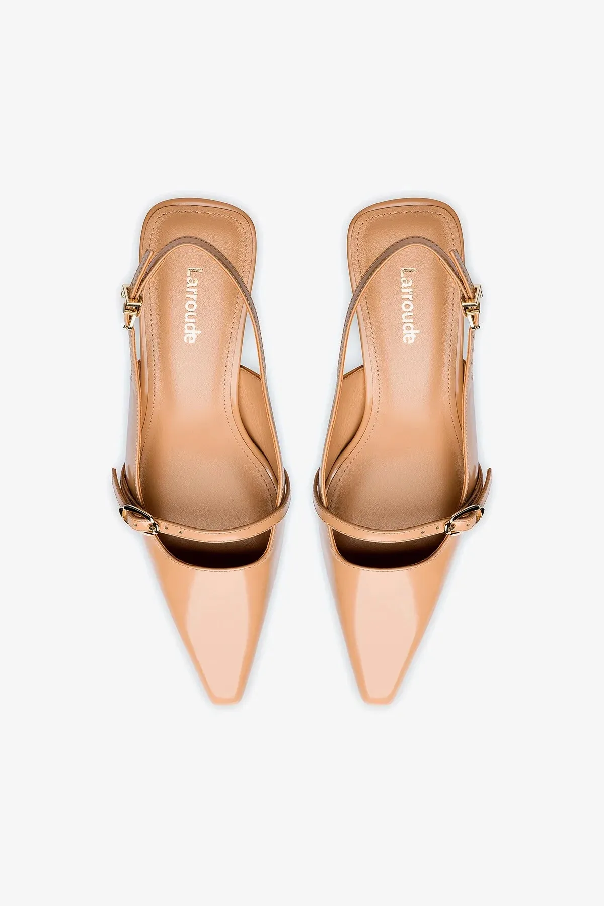 Ines Pump In Tan Leather