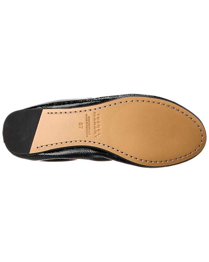 Isabel Marant Belna Leather Ballet Flat
