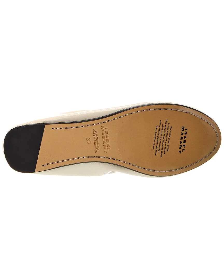 Isabel Marant Belna Leather Ballet Flat