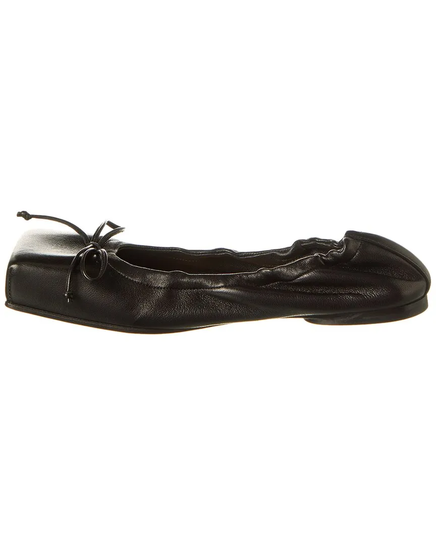 Jacquemus Les Ballerines Leather Ballet Flat