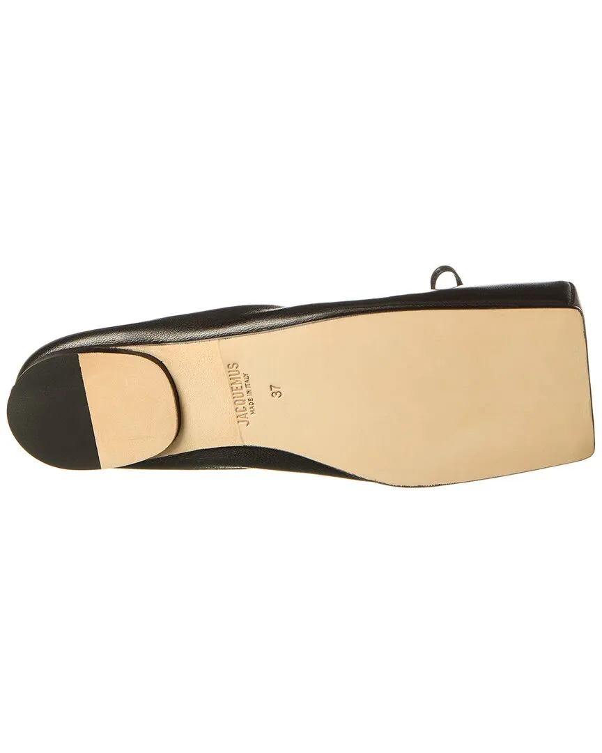 Jacquemus Les Ballerines Leather Ballet Flat