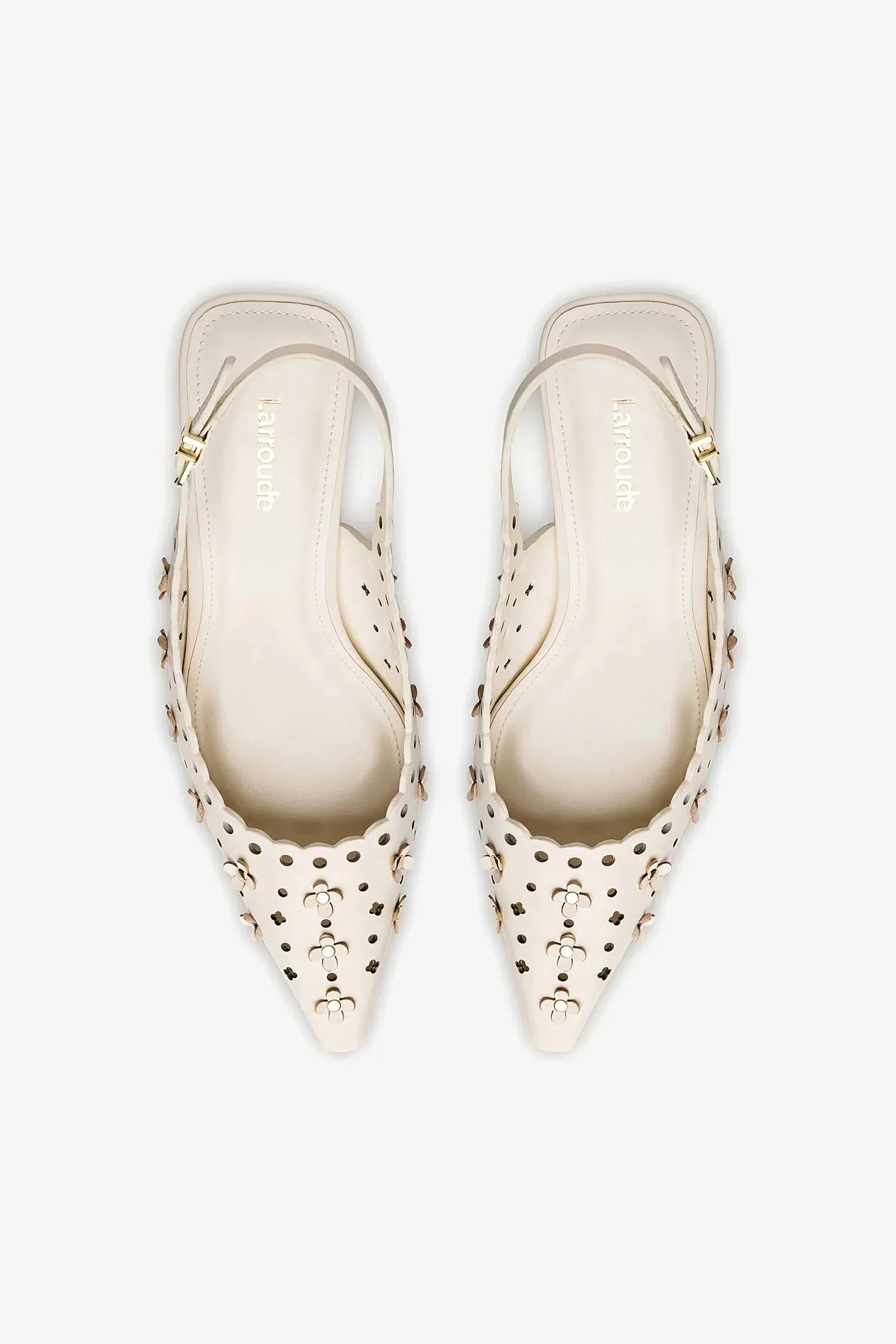 Jasmine Pump In Ivory Leather